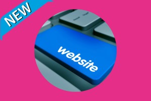 A button labelled 'website'